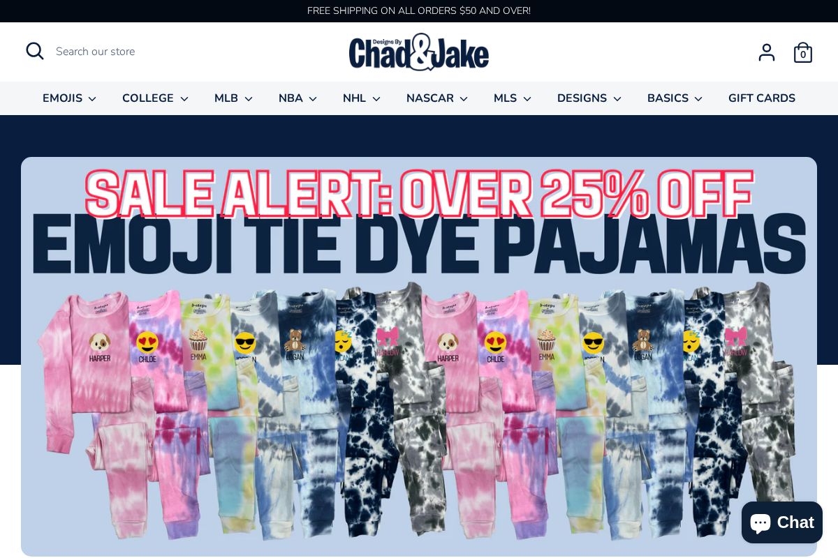 Designs by Chad & Jake homepage screenshot