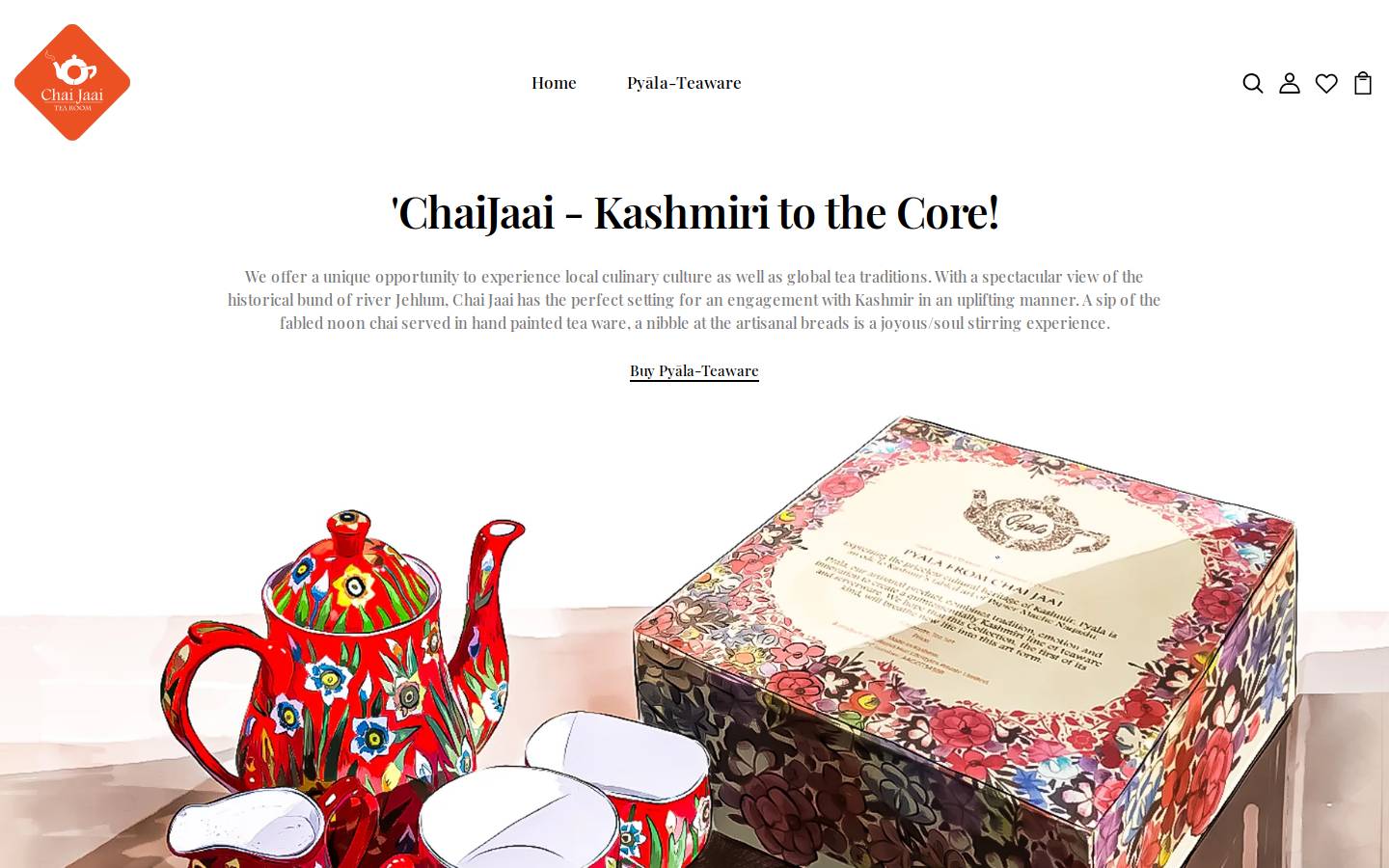 chaijaai.com homepage screenshot