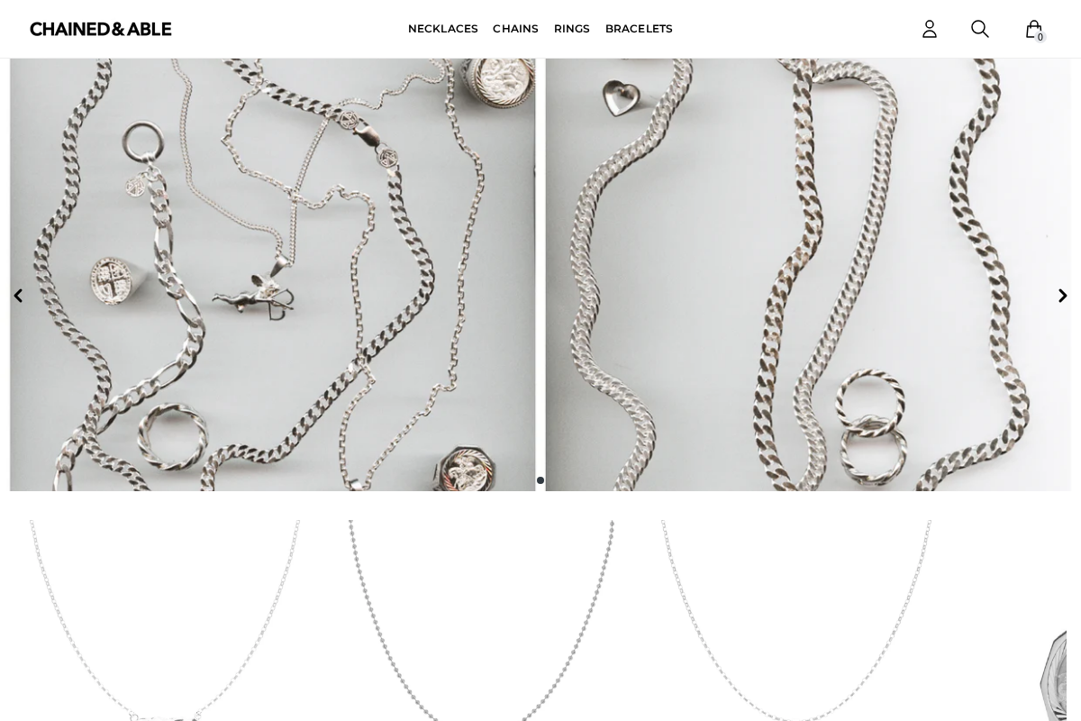 Chained&Able homepage screenshot