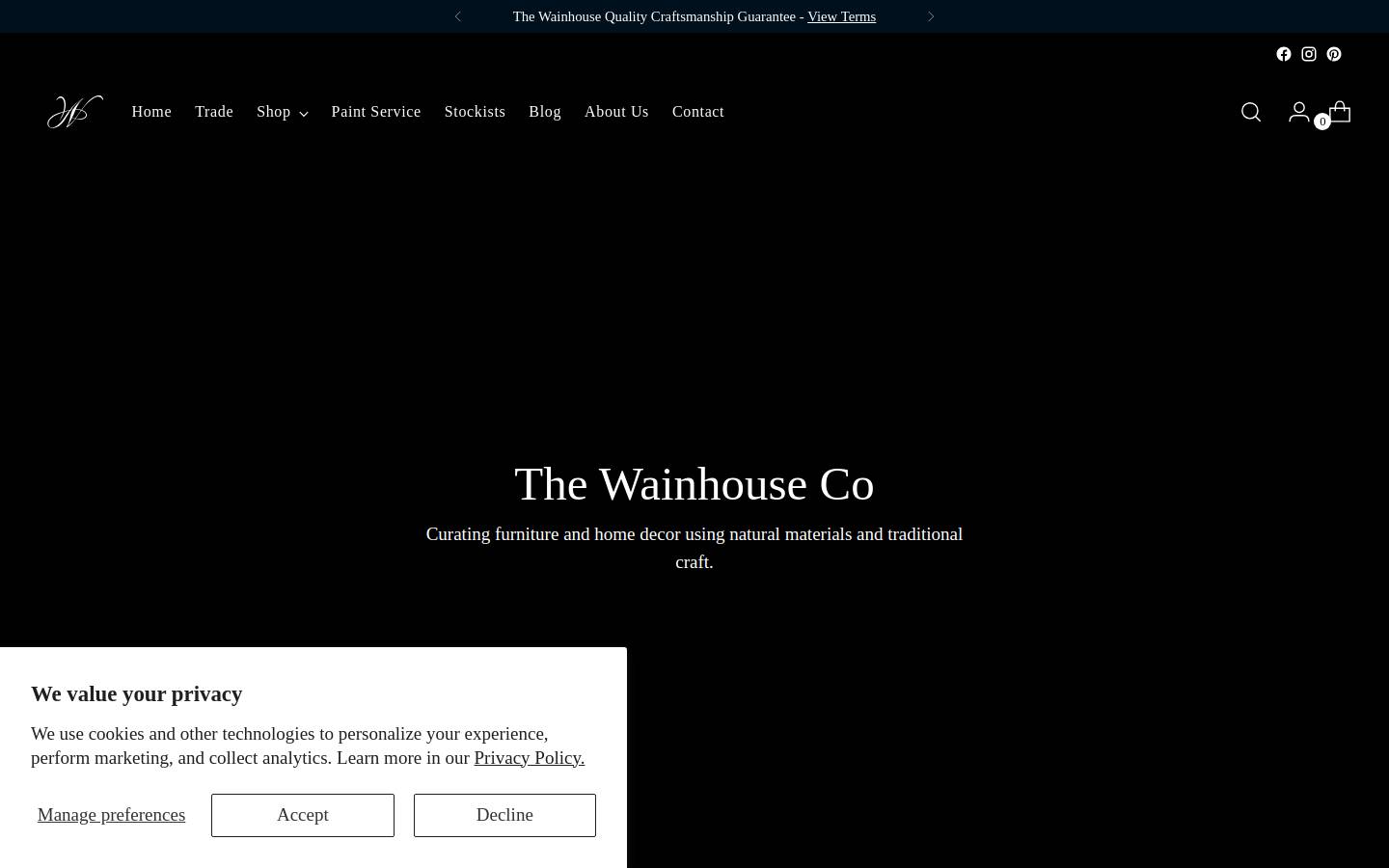 chairsupply.co.uk homepage screenshot