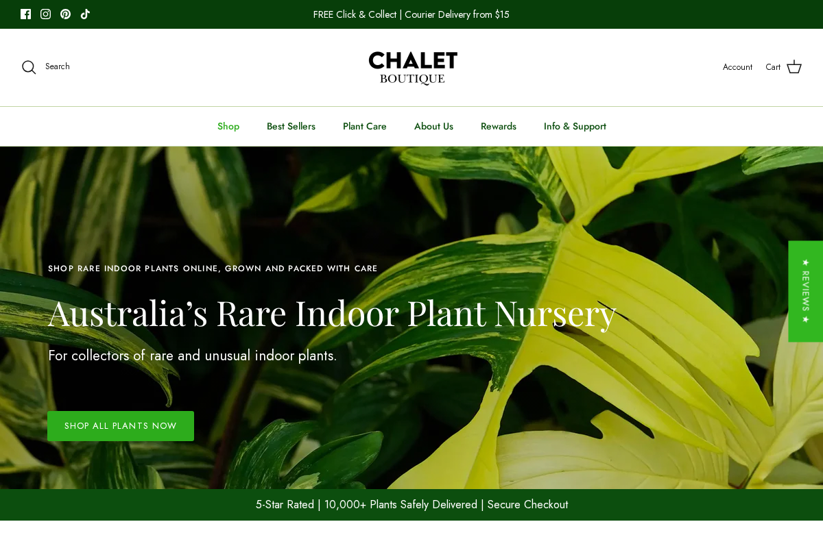 Cha homepage screenshot