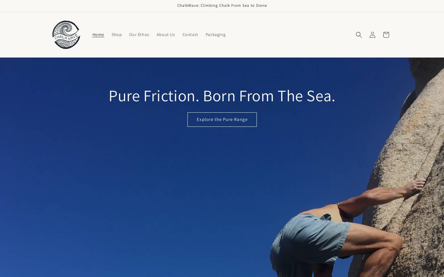 chalk-wave.com homepage screenshot