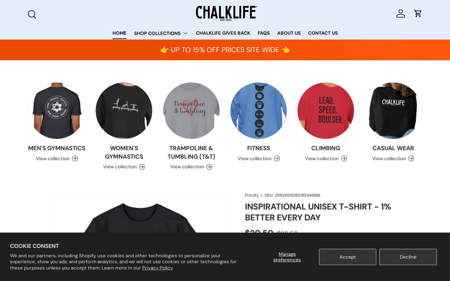 chalklifeclothing.com homepage screenshot