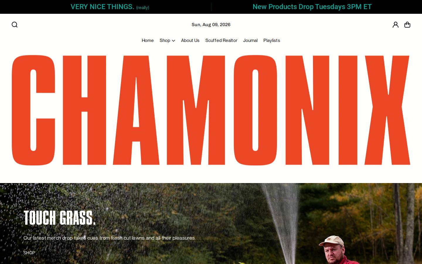 chamonixhouse.com homepage screenshot