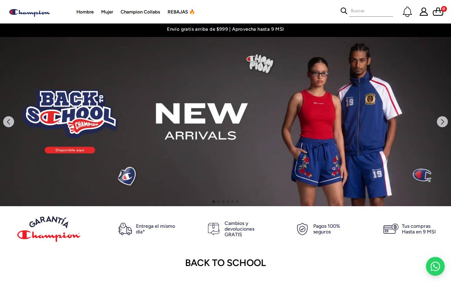 championmexico.com.mx homepage screenshot