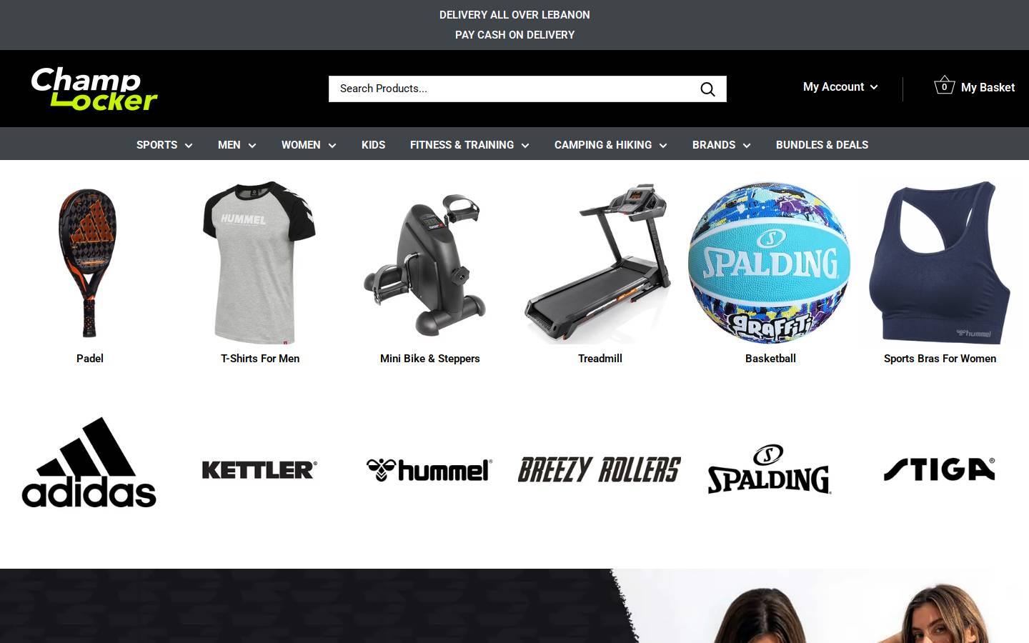 champlocker.com homepage screenshot