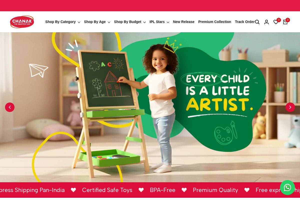 chanak.co homepage screenshot
