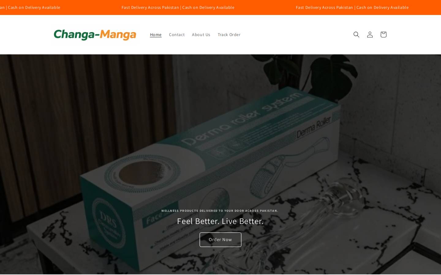 changa-manga.com homepage screenshot