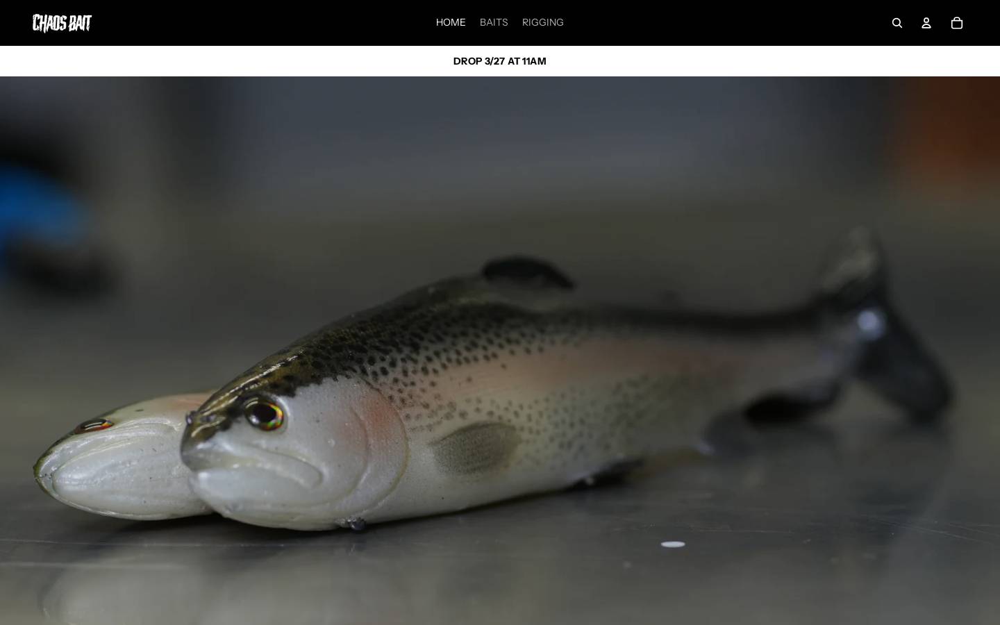chaosbaits.com homepage screenshot