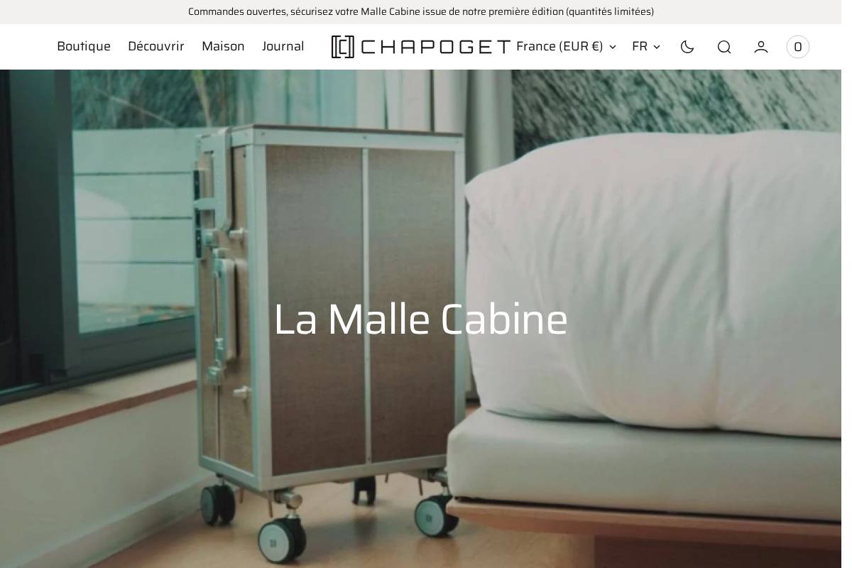 chapoget.com homepage screenshot