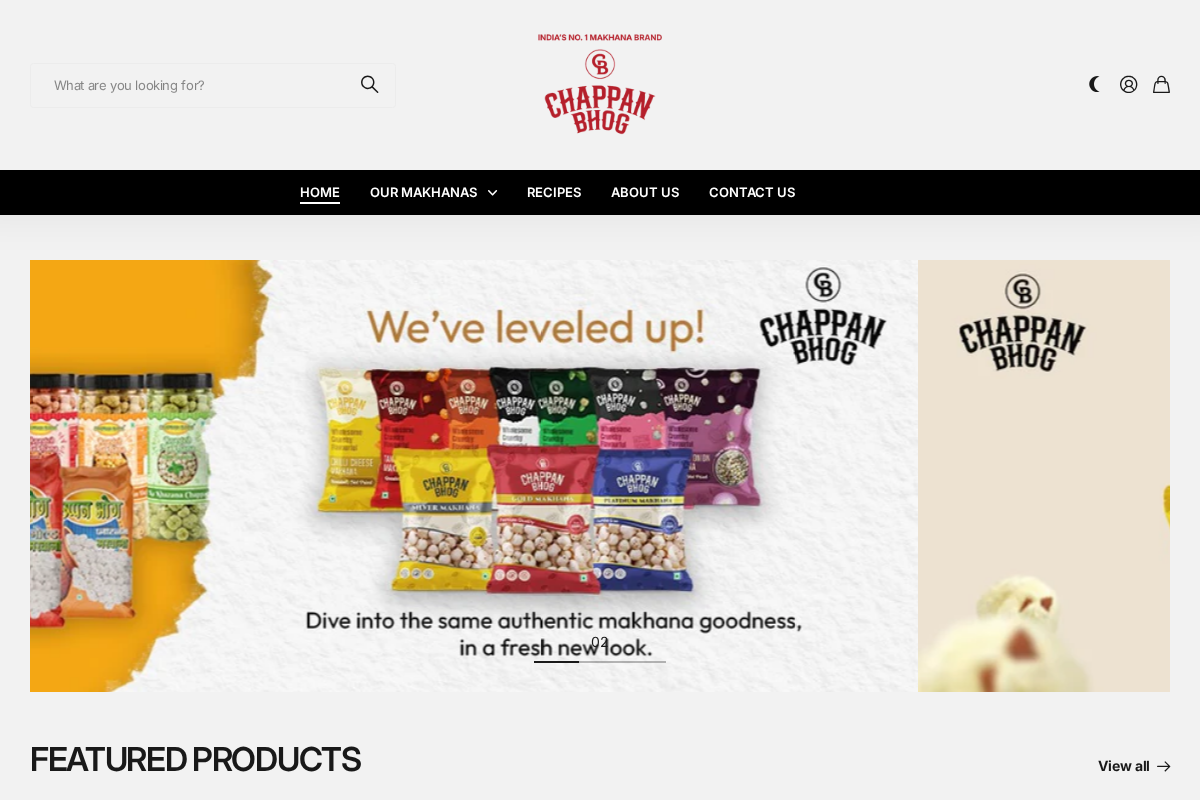 chappanbhog.co homepage screenshot