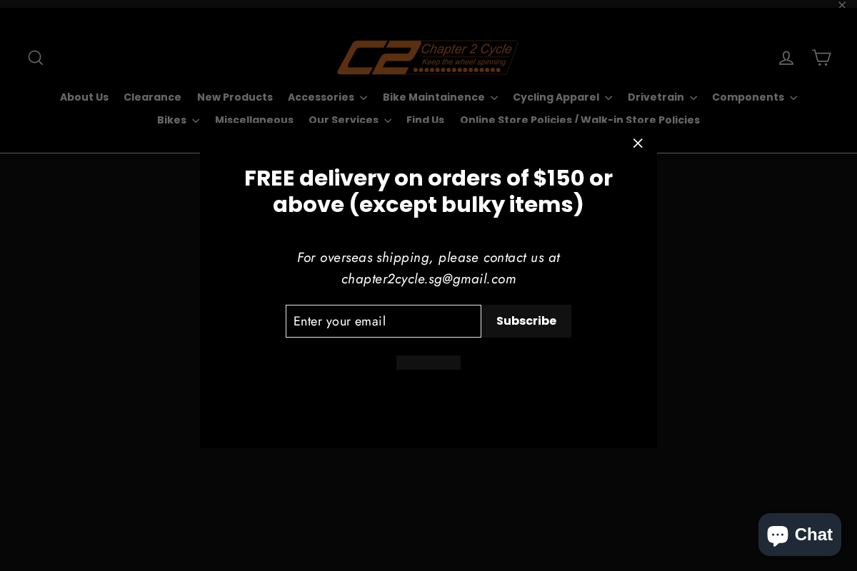 Chapter 2 Cycle homepage screenshot