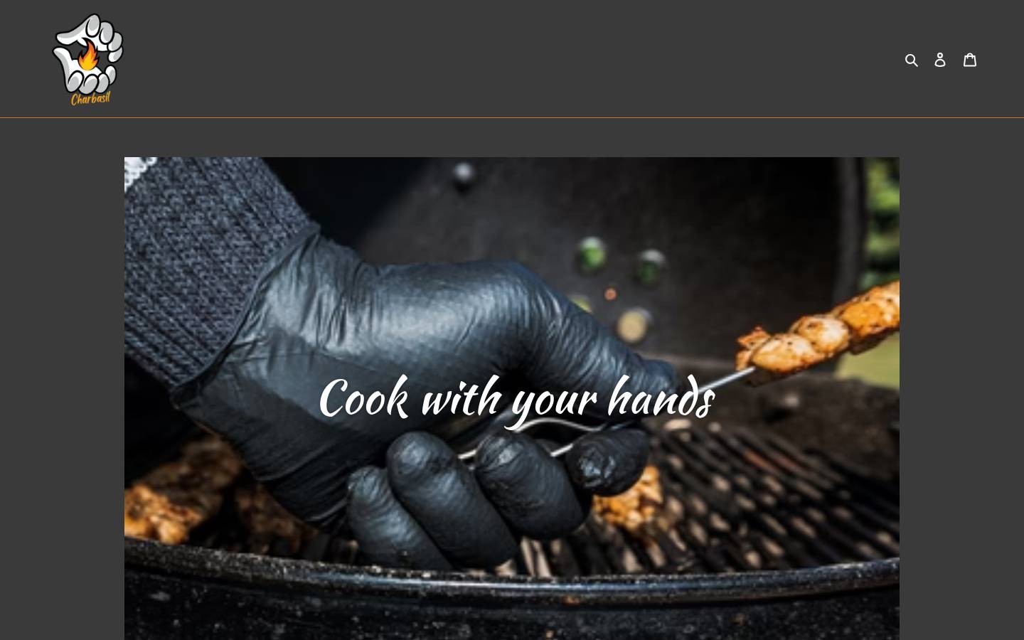 charbasil.com homepage screenshot