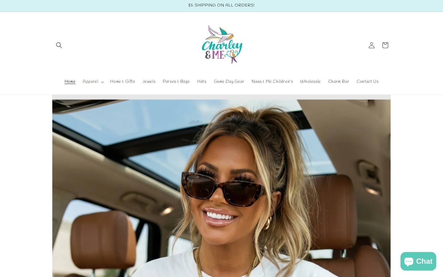 charleyandme.com homepage screenshot