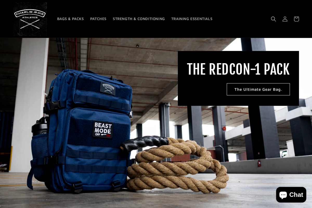 charliemikesg.com homepage screenshot