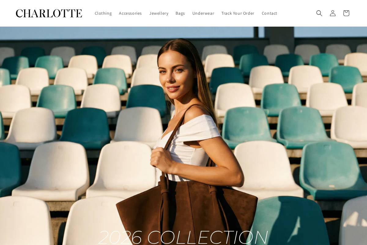 Charlotteandme homepage screenshot