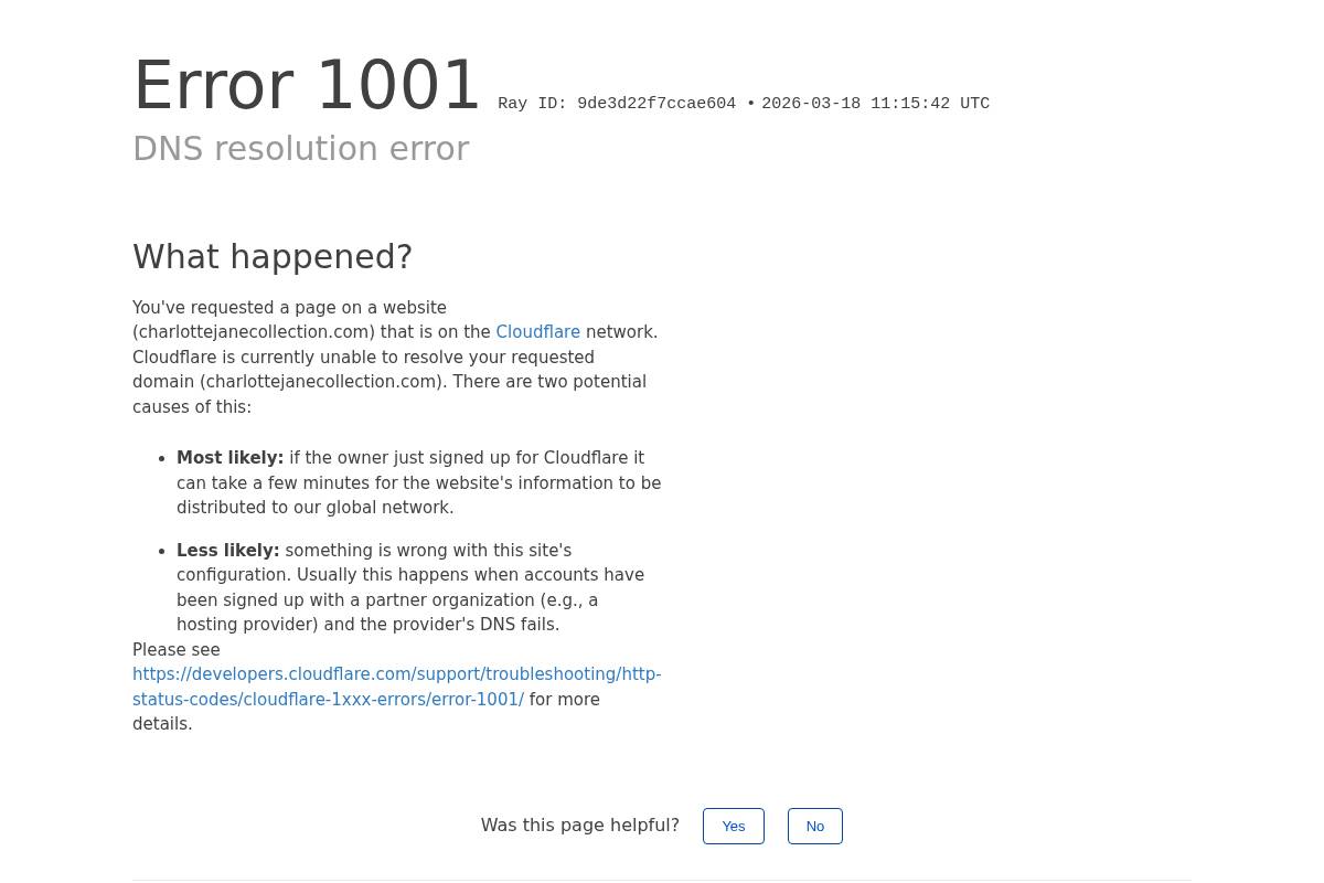 charlottejanecollection.com homepage screenshot