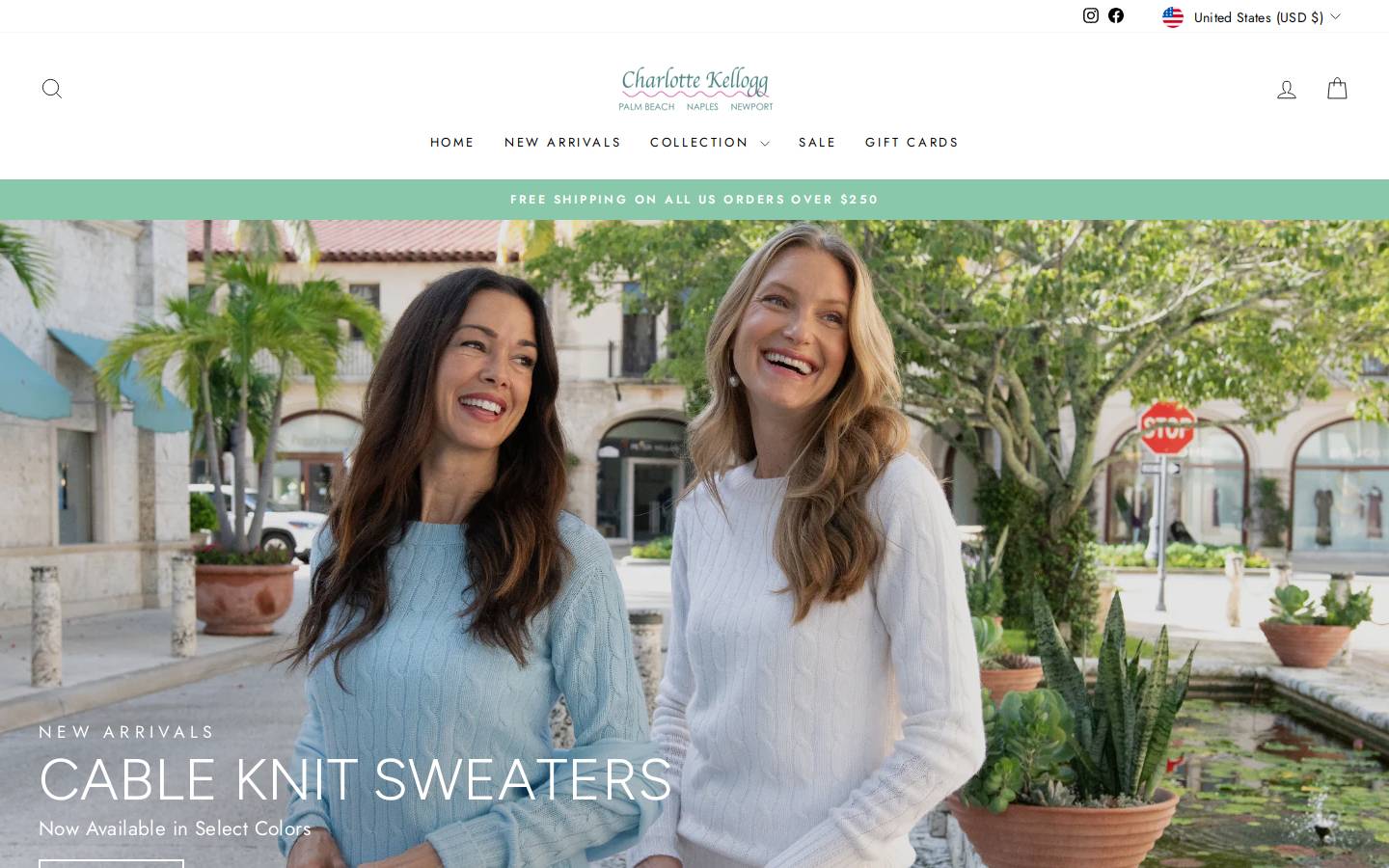 charlottekellogg.com homepage screenshot