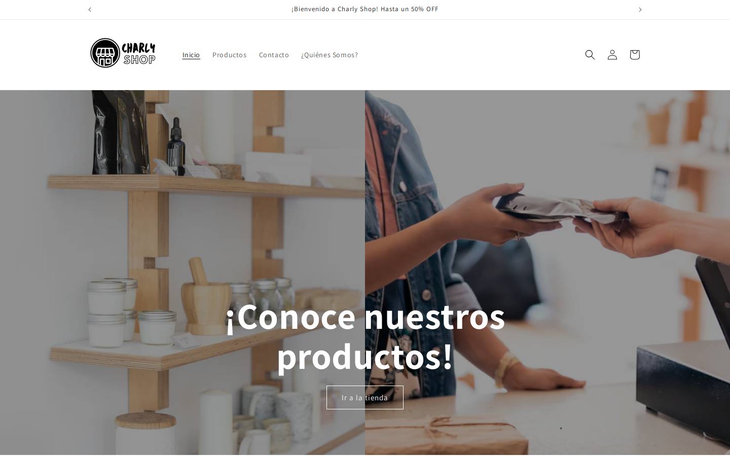 charly-shop.com homepage screenshot