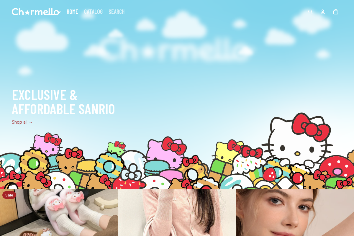 charmello.us homepage screenshot