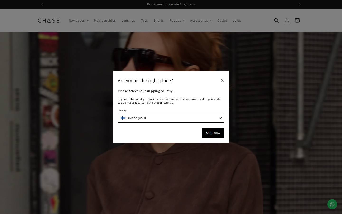 chasebrasil.com homepage screenshot