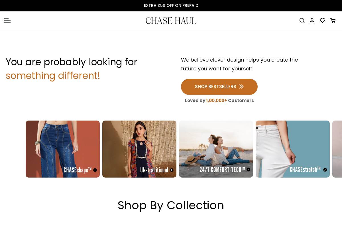 chasehaul.com homepage screenshot