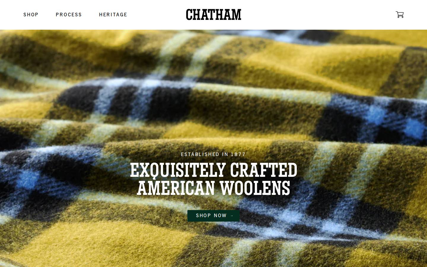 chathammfg.com homepage screenshot