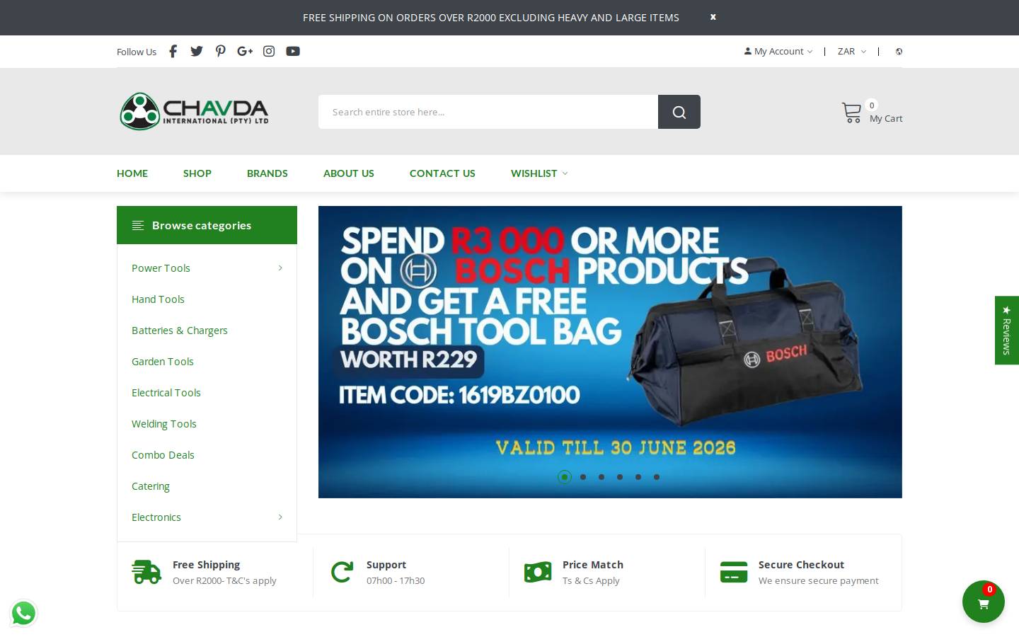 chavda.com homepage screenshot