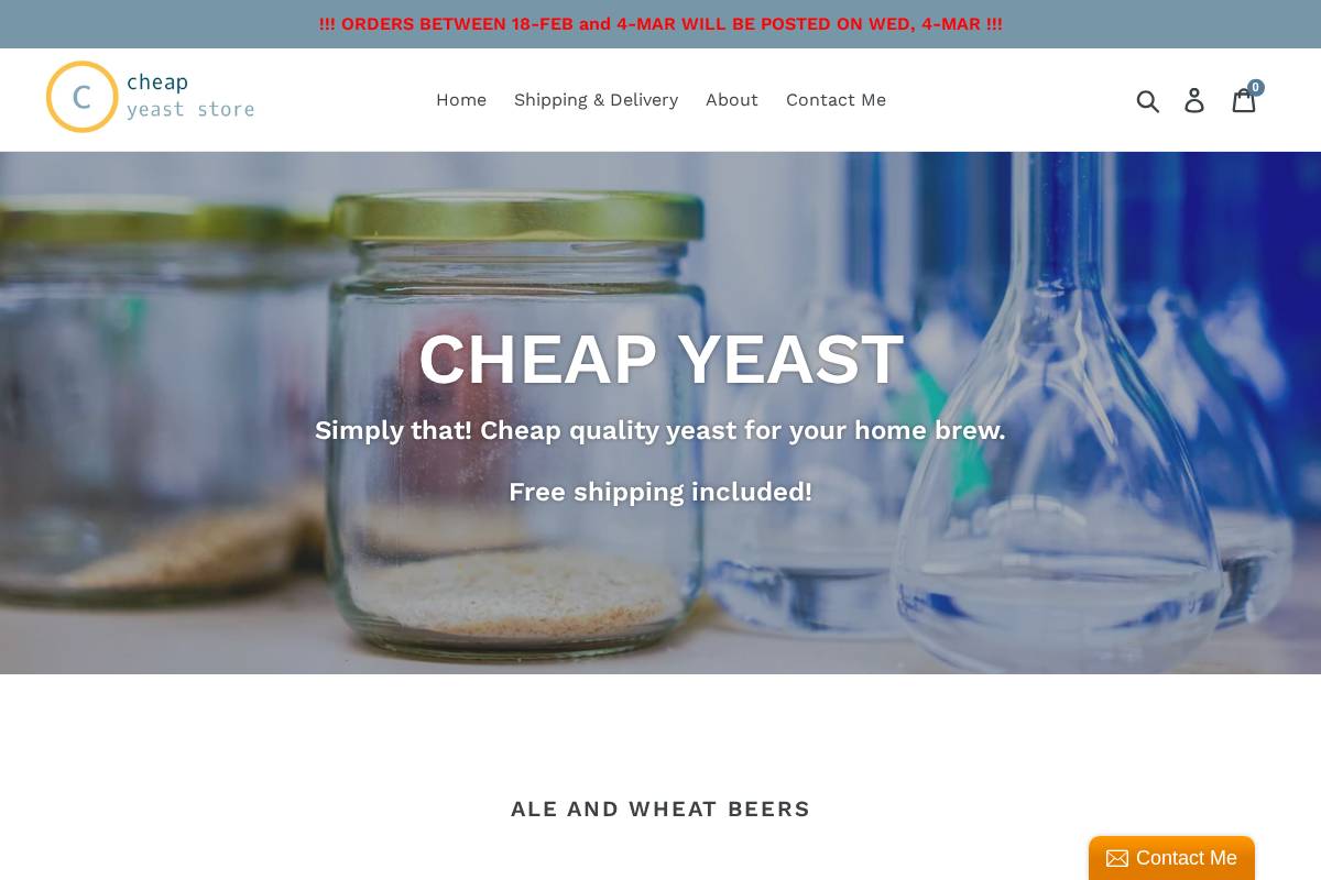cheapyeast.com.au homepage screenshot