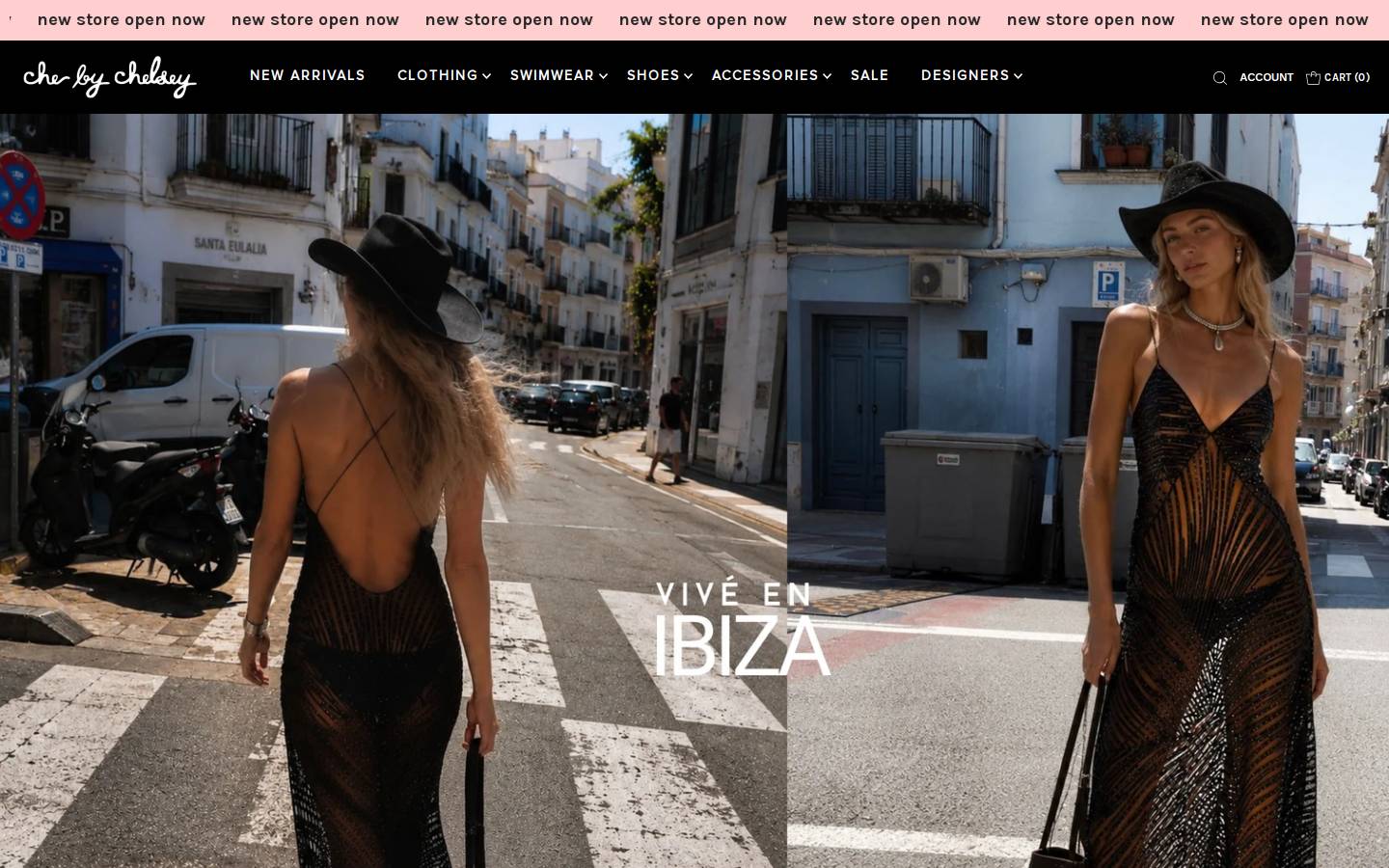 chebychelsey.com homepage screenshot