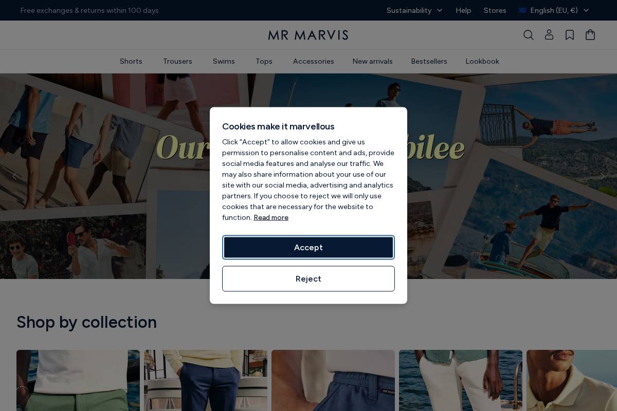 checkout.mrmarvis.com homepage screenshot
