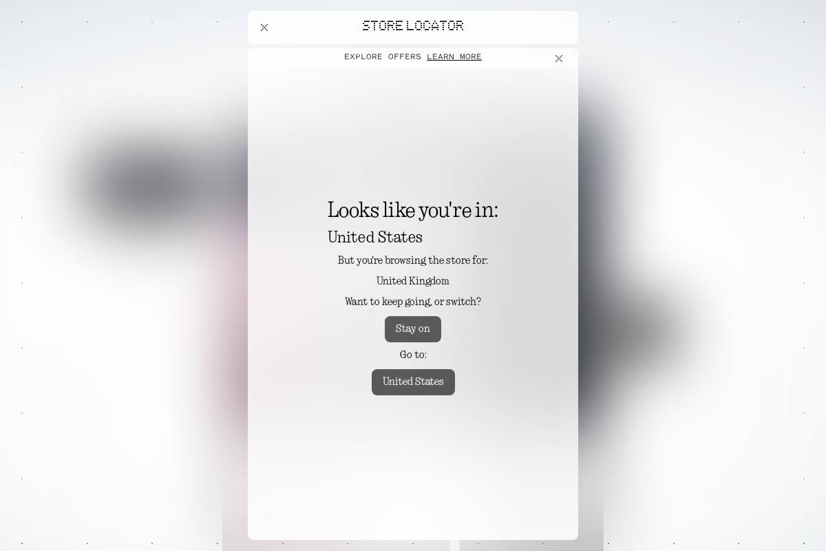 checkout.nothing.tech homepage screenshot