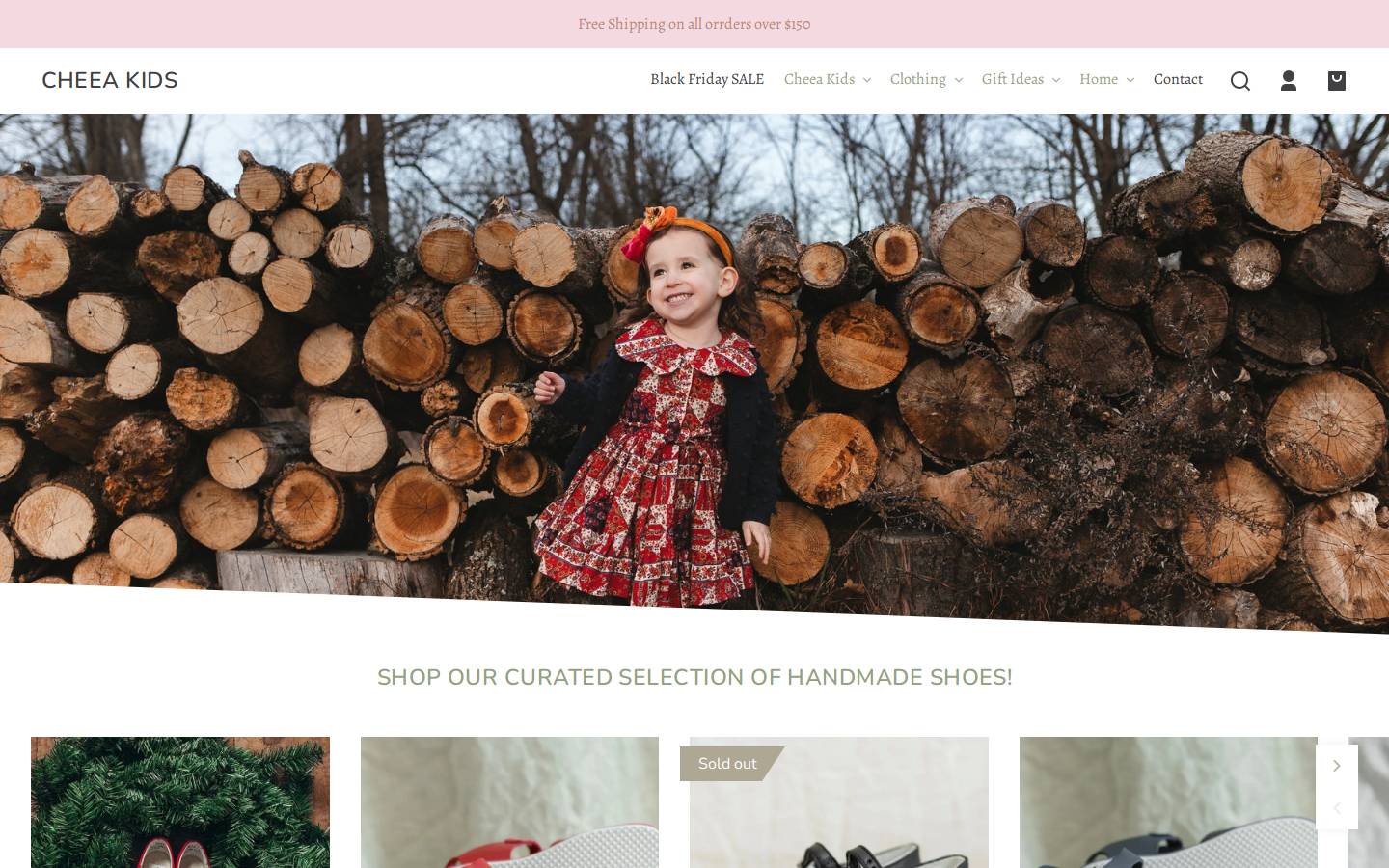 cheeakids.com homepage screenshot