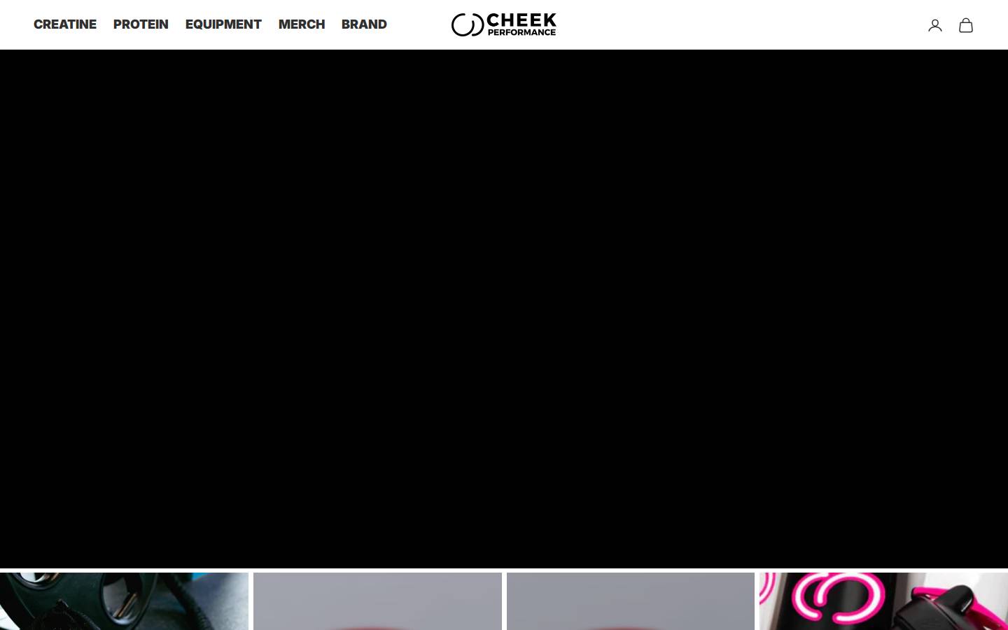 cheekperformance.com homepage screenshot