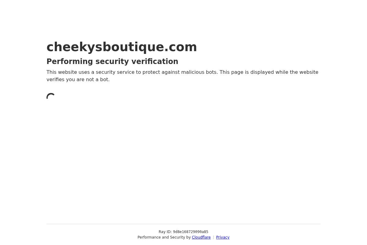 Cheekys homepage screenshot