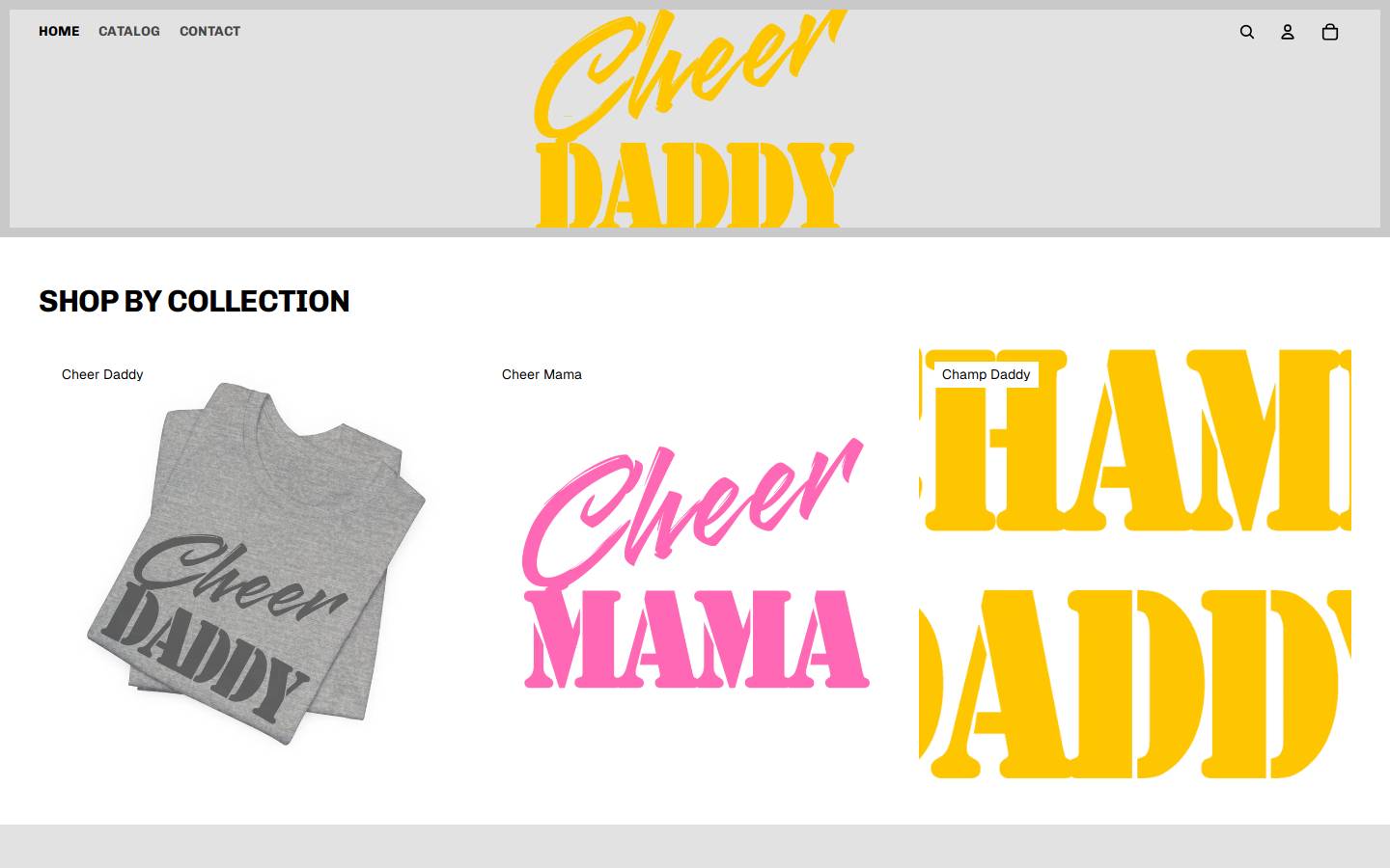 cheerdaddy.shop homepage screenshot