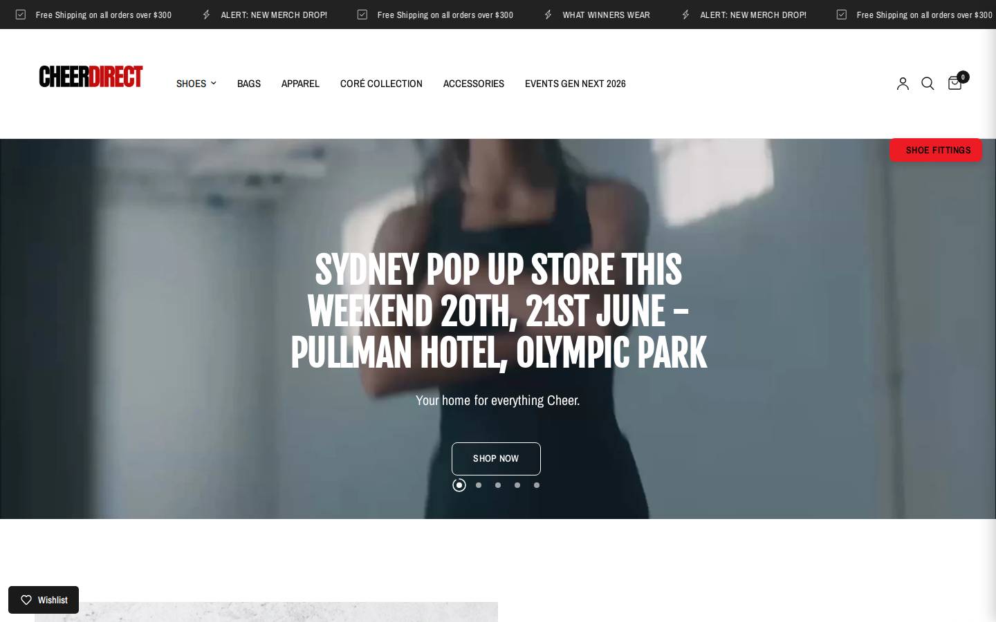 cheersupply.com.au homepage screenshot