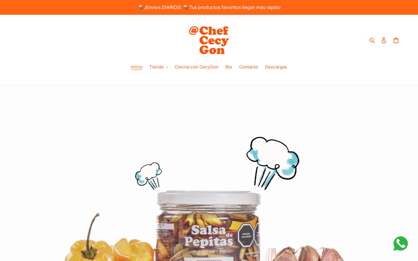 chefcecygon.com homepage screenshot