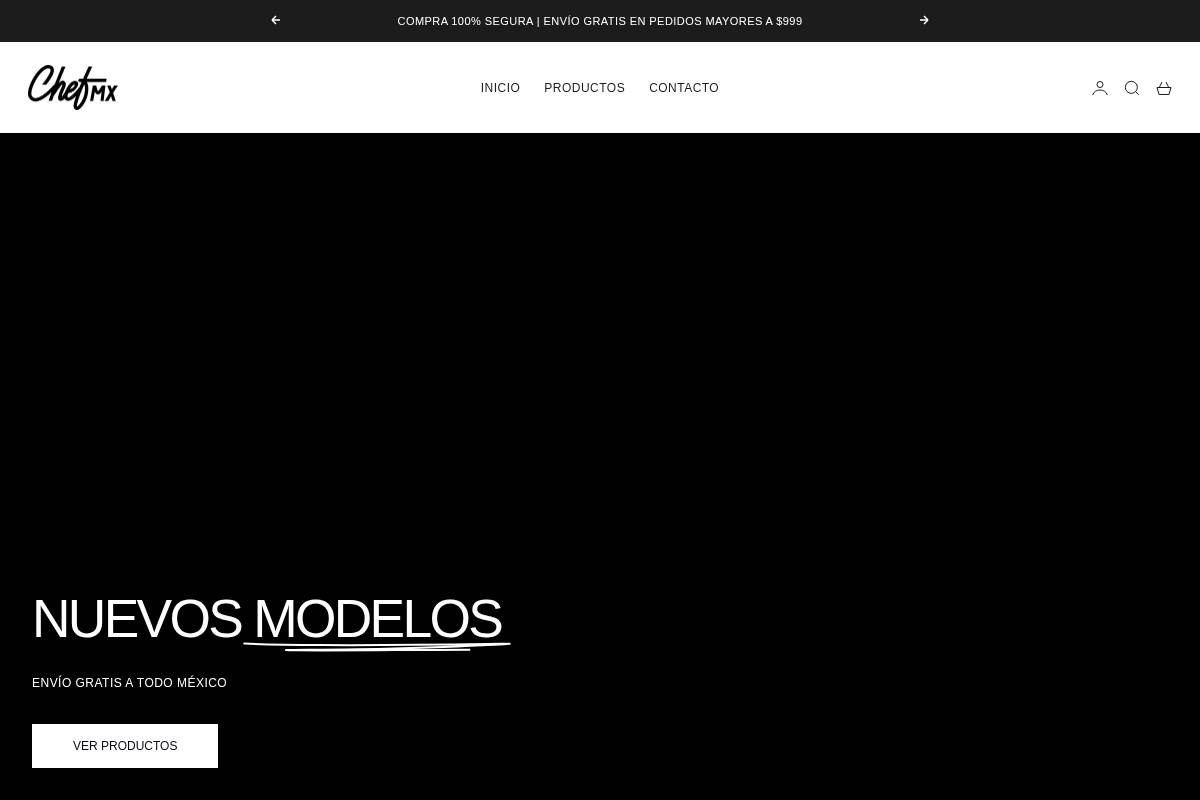 chefmx.com homepage screenshot