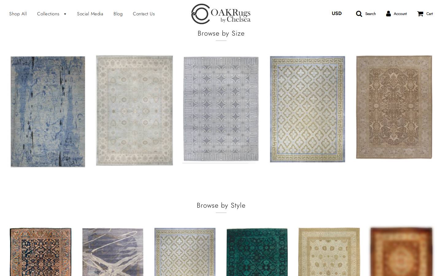 chelseacarpet.com homepage screenshot