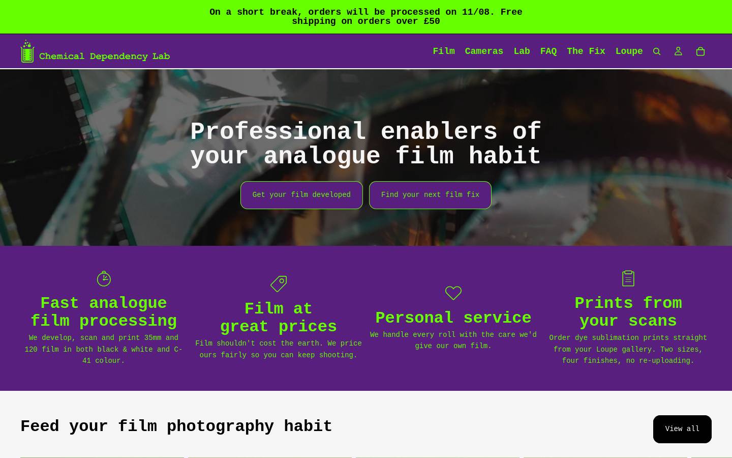 chemicaldependency.clinic homepage screenshot