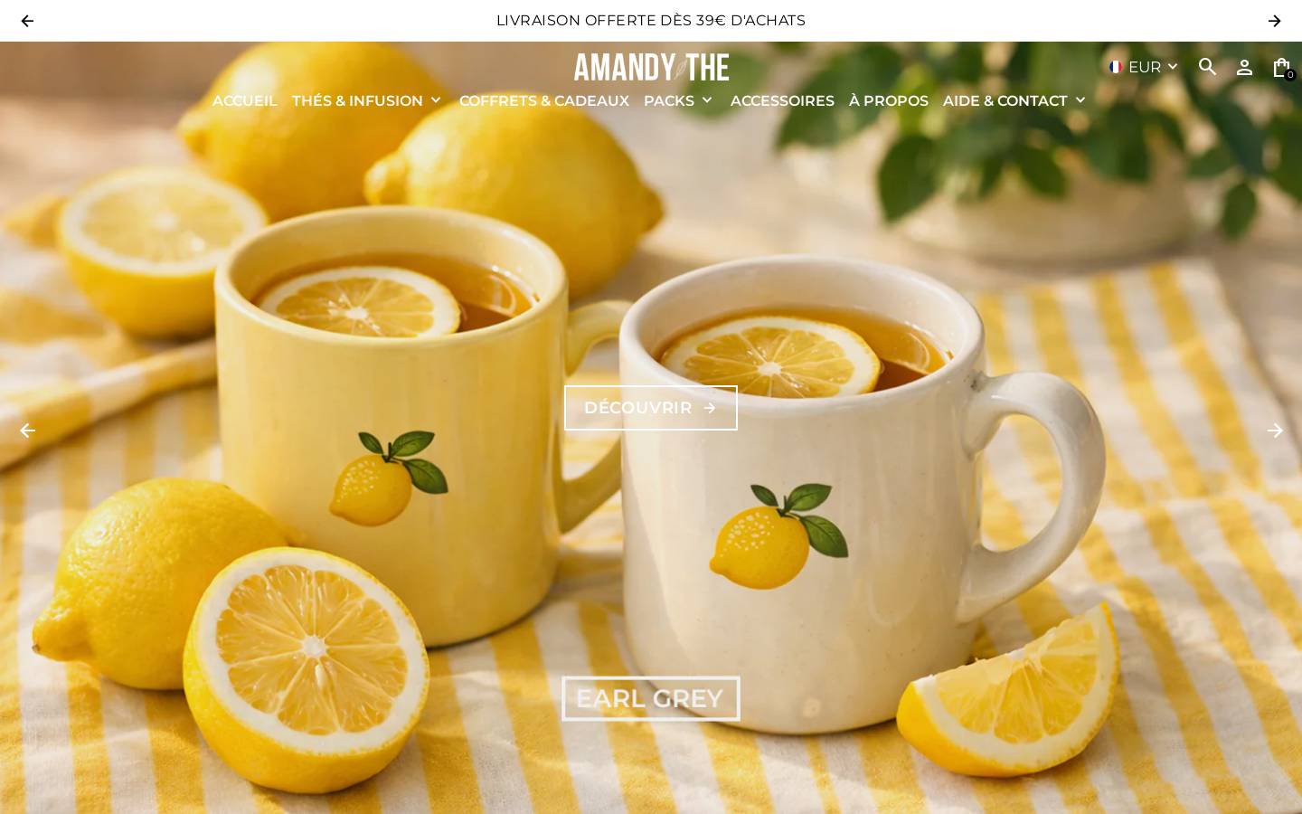 cherielatte.com homepage screenshot