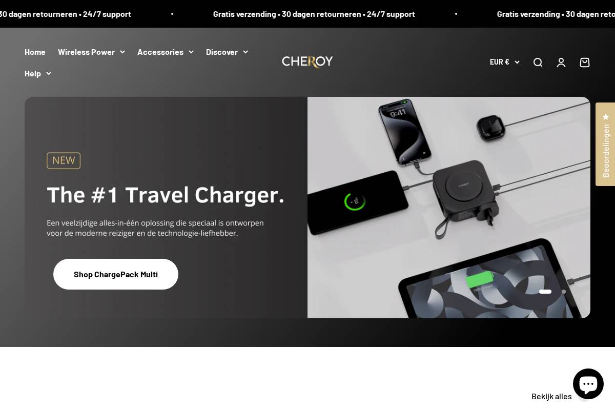 cheroy.nl homepage screenshot