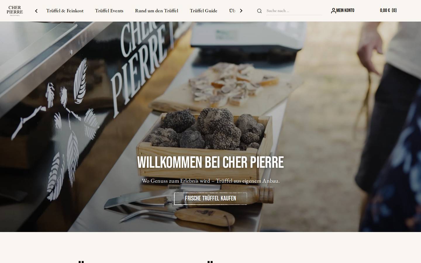 cherpierre.de homepage screenshot