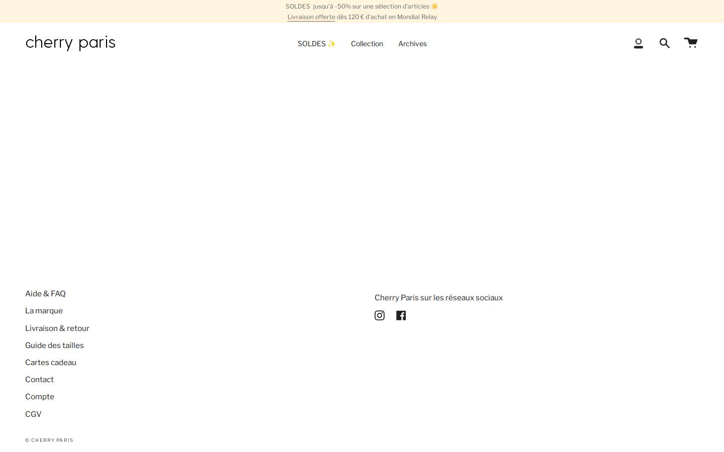 Cherry homepage screenshot