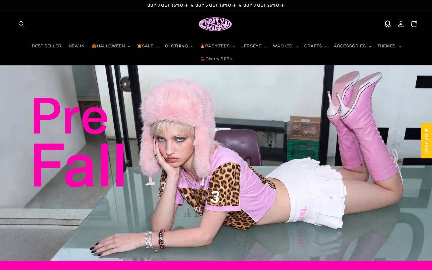 Cherrykitten homepage screenshot