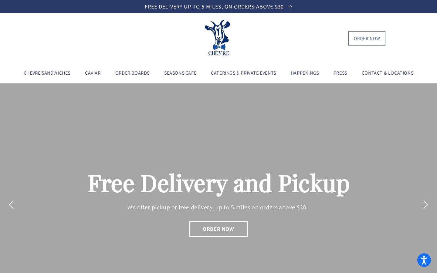 chevremiami.com homepage screenshot