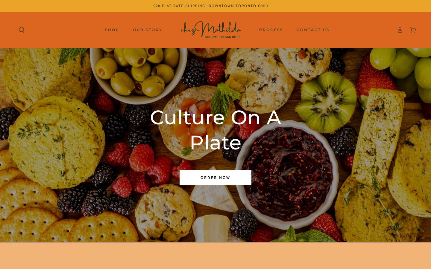 chezmathilda.com homepage screenshot