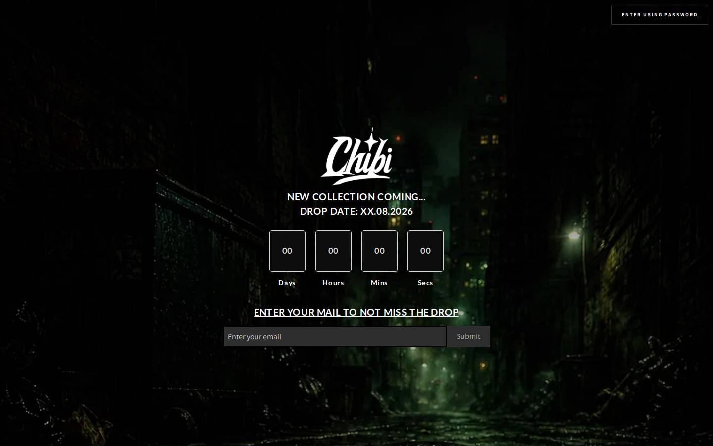 chibiswrld.com homepage screenshot