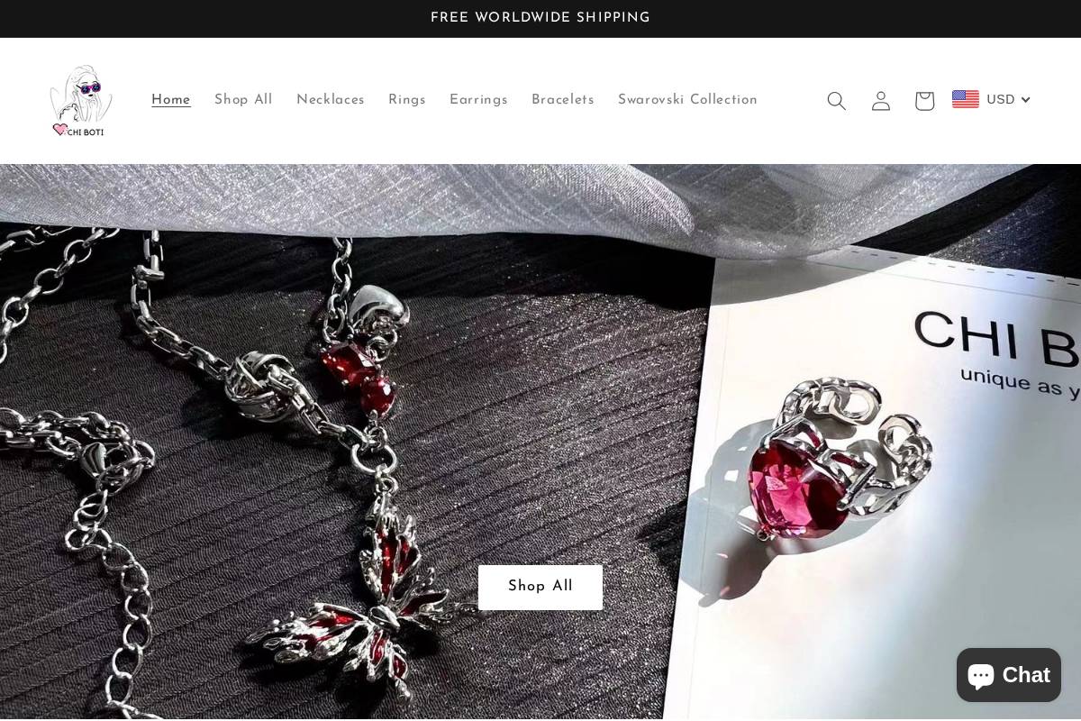 chiboti.com homepage screenshot